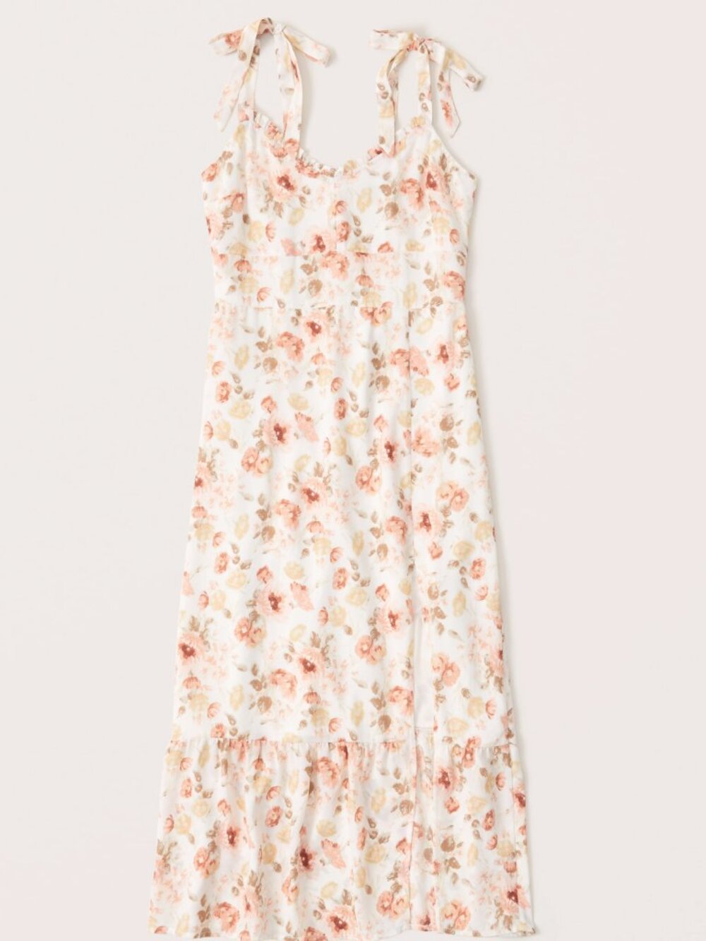 NWT Abercrombie & Fitch Tie-Strap Midi Dress